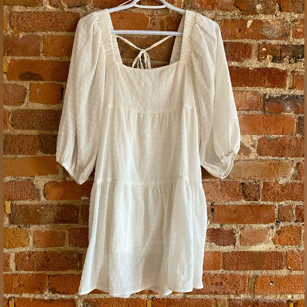 Lush White Summer Dress